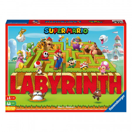 Super Mario stolná hra Labyrinth